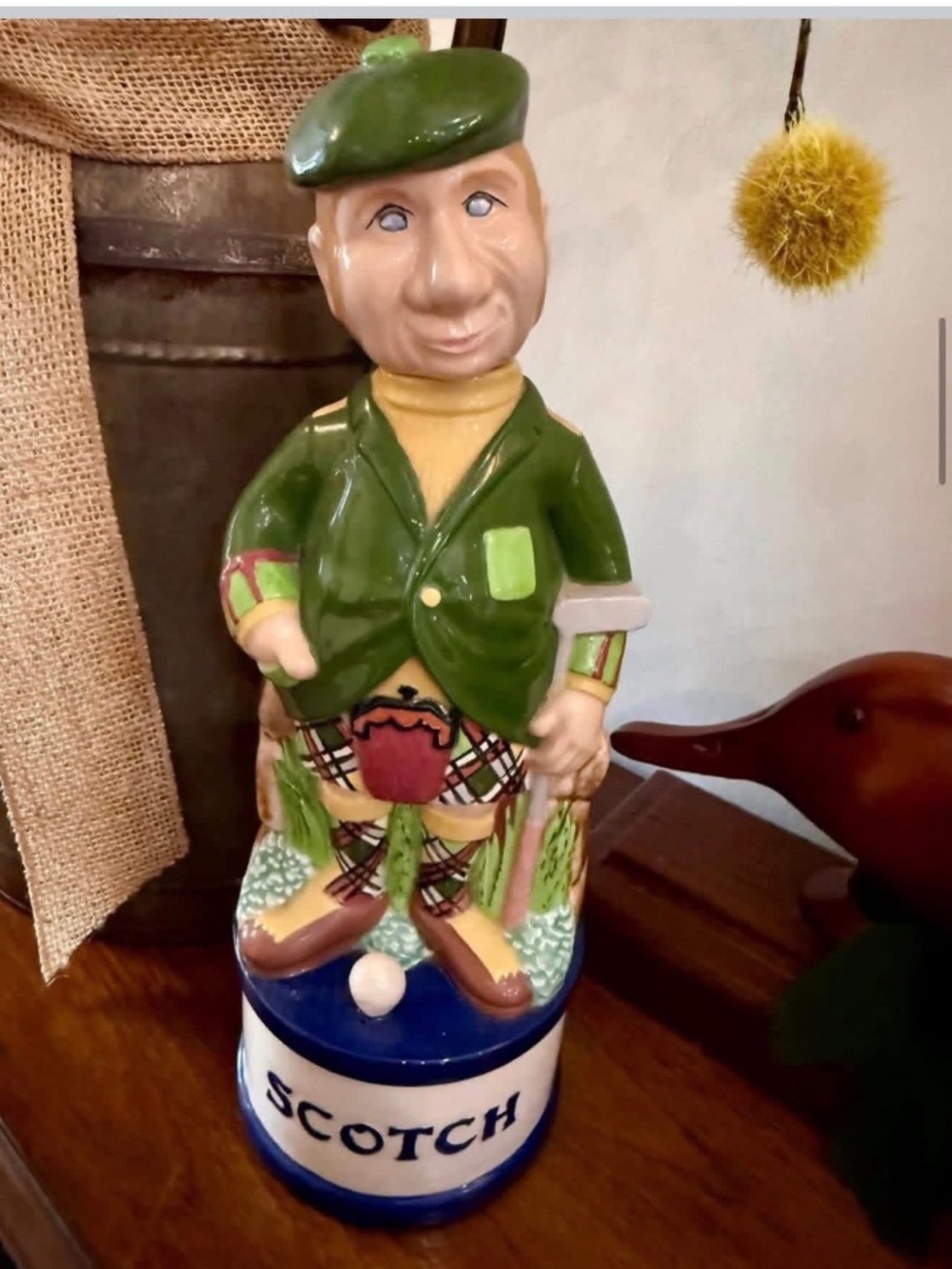 Scotch Decanter Golf Guy
